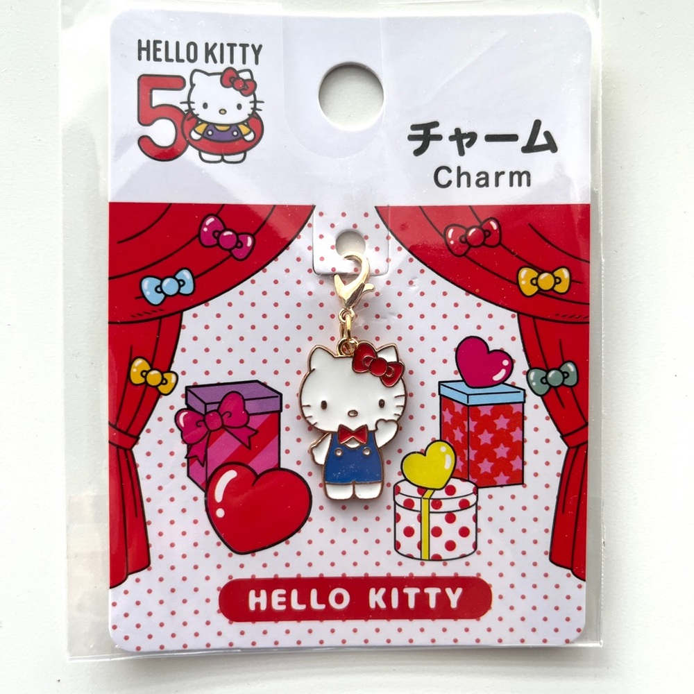 Hello Kitty Charm with Red and White Accents